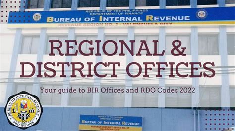 bir manila branch|List of BIR Regional and District Office (RDO) and Codes in the.